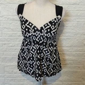 Coco beach tankini swim top